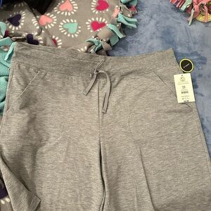 Athletic Works Heather Gray Bermuda Shorts